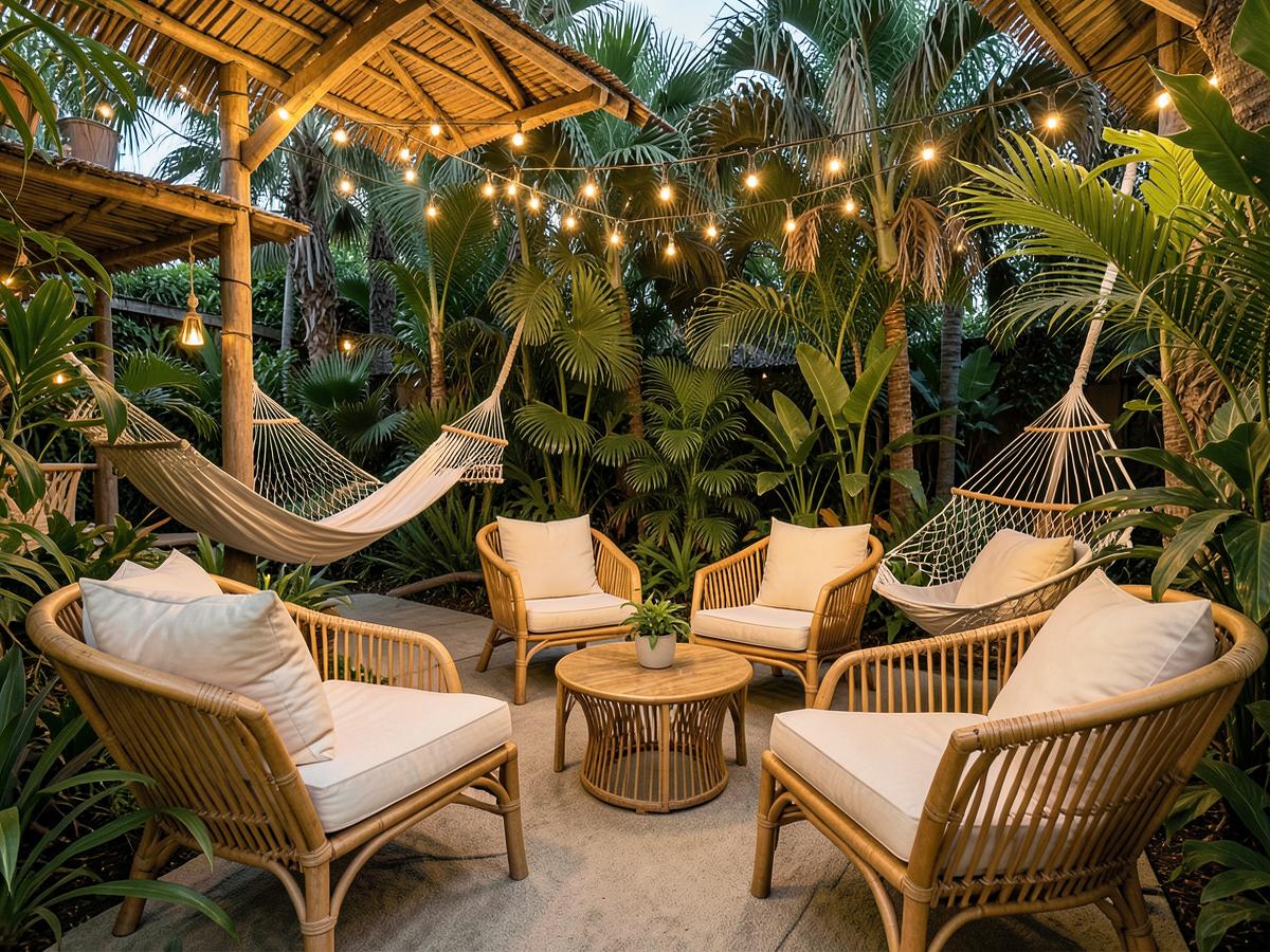 Espaço aconchegante para relaxar com a família entre um mergulho e outro.